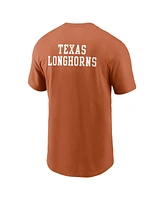 Nike Men's Texas Longhorns 2-Hit Stacked T-Shirt