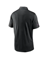 Nike Men's Black Miami Marlins 2025 City Connect Authentic Collection Victory Performance Polo Shirt