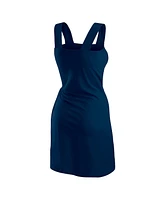 Wear by Erin Andrews Women's Navy Dallas Cowboys Wrap Dress
