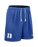 Nike Men's Royal/Black Duke Blue Devils 2025 Sideline Reversible Performance Shorts