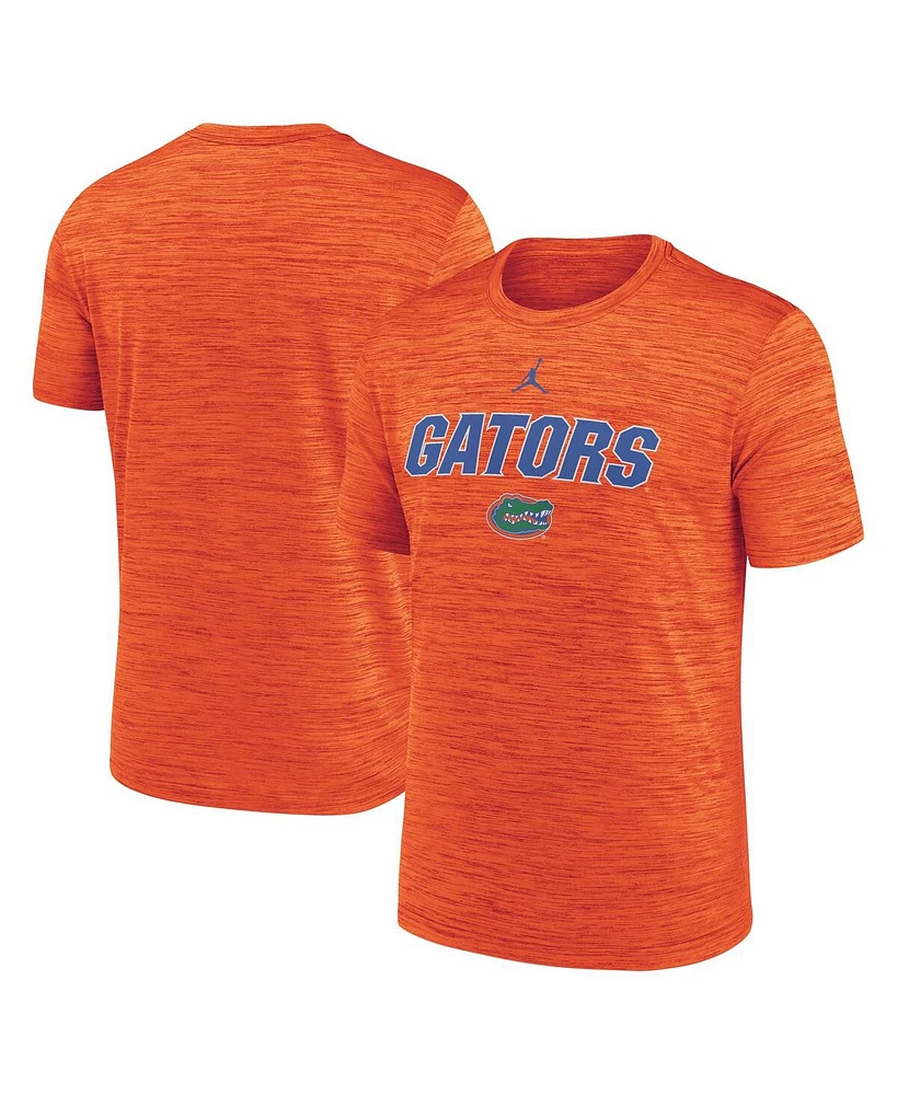 Jordan Men's Orange Florida Gators 2025 Sideline Velocity Performance T-Shirt