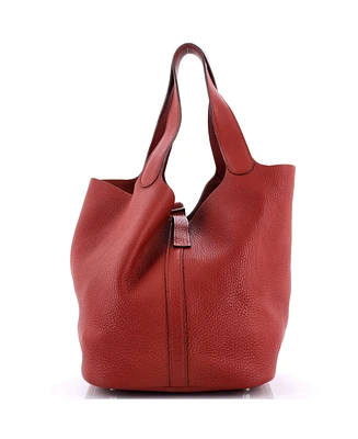 Pre-Owned Hermes Gm Picotin Bag Clemence