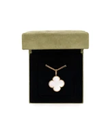 Pre-Owned Van Cleef & Arpels Magic Alhambra Long Necklace 18K Gold and Mother of Pearl