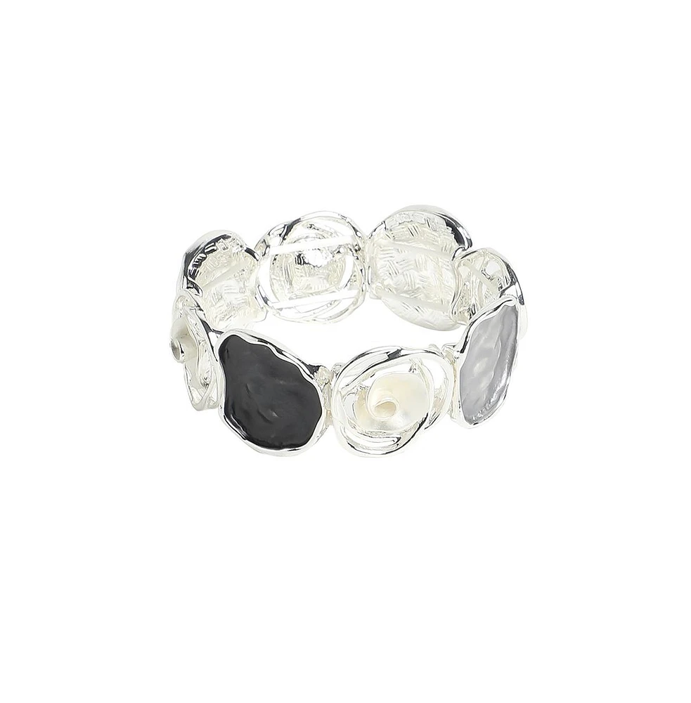 Sohi Textured Rose Bracelet