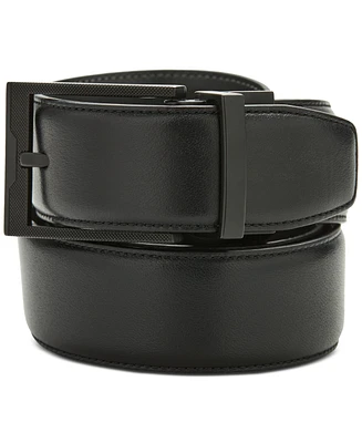 Perry Ellis Portfolio Men's Black Stanely Belt