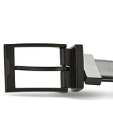Perry Ellis Portfolio Men's Black Stanely Belt