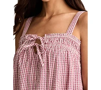 Lucky Brand Women's Easy Cotton Sleeveless Mini Day Dress