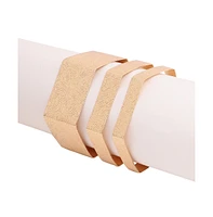Sohi Gold-Plated Handcuff Bracelet