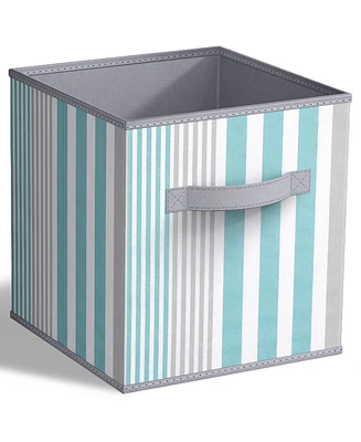 Sorbus 11 Inch Foldable Fabric Storage Cube Bin with Handles - for Organizing Pantry, Closet, Nursery, Playroom