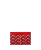 Pre-Owned Goyard Saint Sulpice Card Holder Coated Canvas