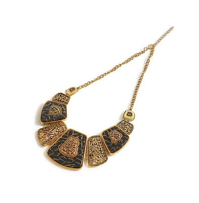 Sohi Gold-Plated Stone Necklace