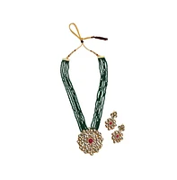 Sohi Stone-Block Jewellery Set