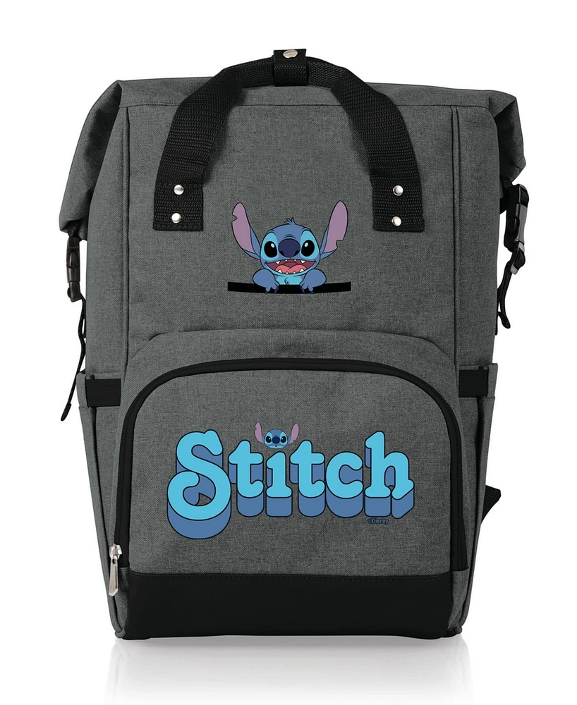 Oniva Disney Lilo and Stitch 42 Cans On The Go Roll-Top Backpack Cooler