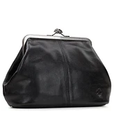 Patricia Nash Sofia Kisslock Leather Bag