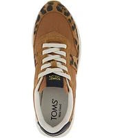 Toms Women's Trvl Lite Retro Pointed Toe Sneakers