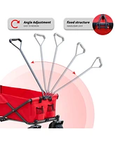 Folding Utility Wagon - Customizable Color