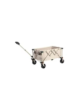 Folding Utility Wagon with All-Terrain Wheels