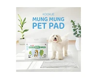 Kproduct4u Kookje Mung Mung Absorbent Upcycled Pulp pee Pads for Dogs