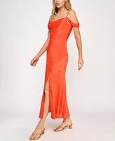 Bcx Juniors' Off-The-Shoulder A-Line Dress
