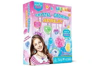 Livevie Crystal Growing Jewelry Kit, Create 6 Jewelry Pieces for Kids