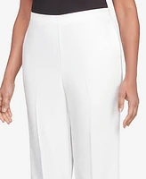 Alfred Dunner Petite Estate of Mind Pull-On Medium Length Pants