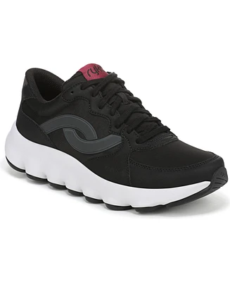 Ryka Women's Podflow Retro Lace Up Walking Sneakers