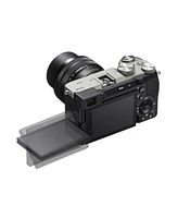 Sony Alpha a7C Ii Mirrorless Camera with Fe 28-60mm f/4-5.6 Lens, Silver