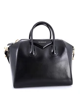 Pre-Owned Givenchy Medium Antigona Bag Glazed Leather