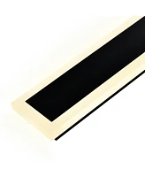 Cwi Lighting 59" Metal Malibu Led Integrated Outdoor Wall Light