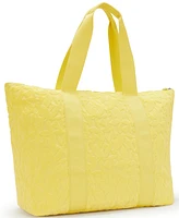 Kipling Beach Art Resort Zipper Tote Bag