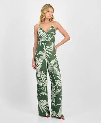 Guess Women's Yasmin Satin Jumpsuit