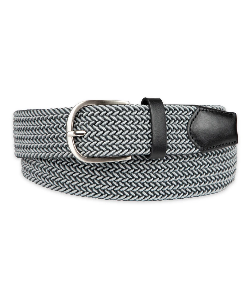 Club Room Men's Stretch Braid Belt