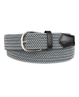 Club Room Men's Stretch Braid Belt, Created for Macy's