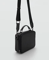 Mango Men's Briefcase-Style Bag