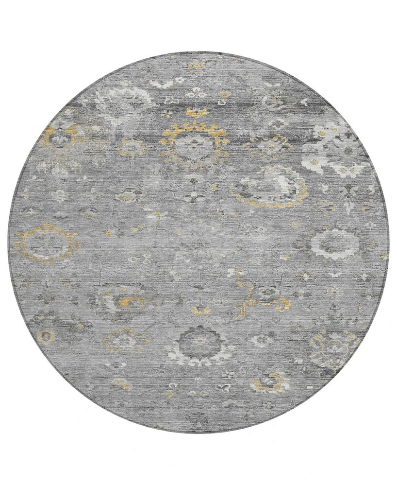 Addison Chantille Machine Washable ACN1371 8'x8' Round Area Rug