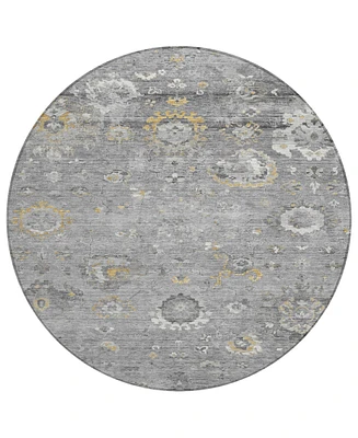 Addison Chantille Machine Washable ACN1371 8'x8' Round Area Rug