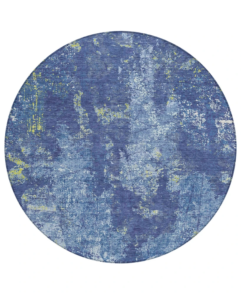 Addison Chantille Machine Washable ACN1391 8'x8' Round Area Rug
