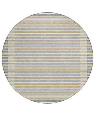 Addison Chantille Machine Washable ACN1401 8'x8' Round Area Rug