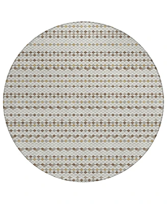 Addison Chantille Machine Washable ACN1411 8'x8' Round Area Rug