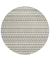 Addison Chantille Machine Washable ACN1411 8'x8' Round Area Rug