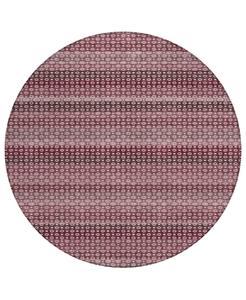 Addison Chantille Machine Washable ACN1421 8'x8' Round Area Rug