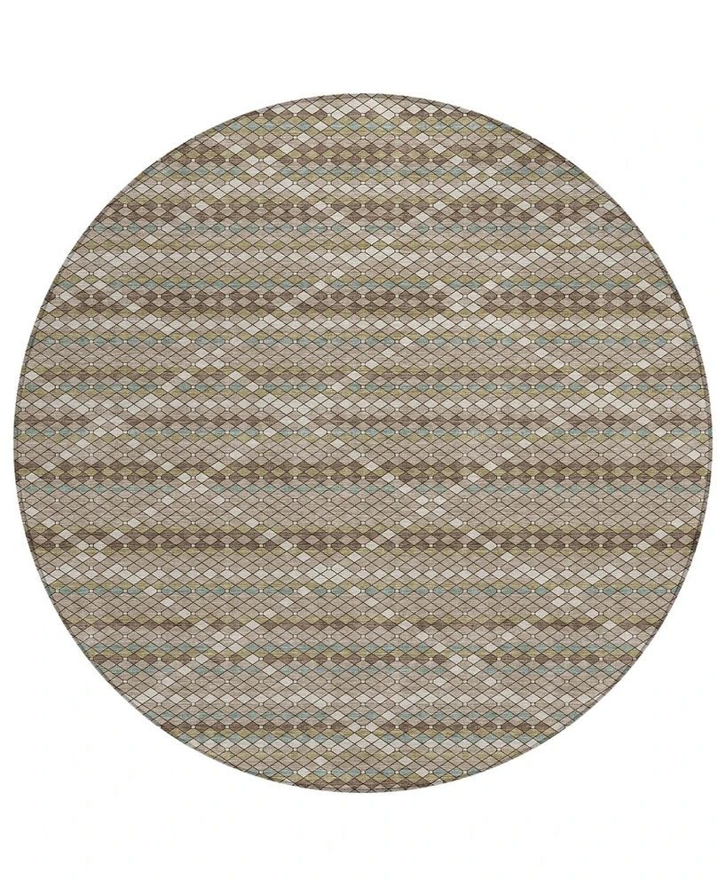 Addison Chantille Machine Washable ACN1441 8'x8' Round Area Rug