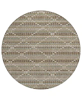 Addison Chantille Machine Washable ACN1441 8'x8' Round Area Rug
