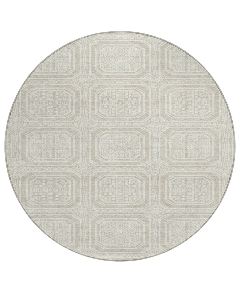 Addison Chantille Machine Washable ACN1451 8'x8' Round Area Rug