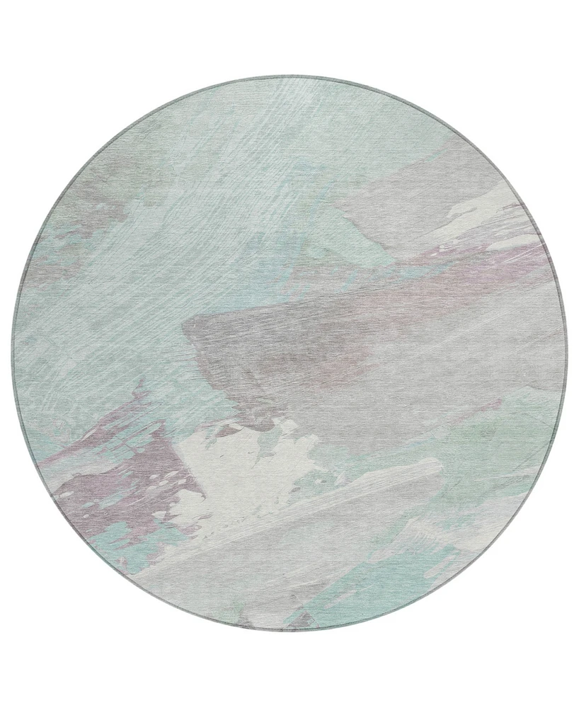 Addison Chantille Machine Washable ACN1515 8'x8' Round Area Rug