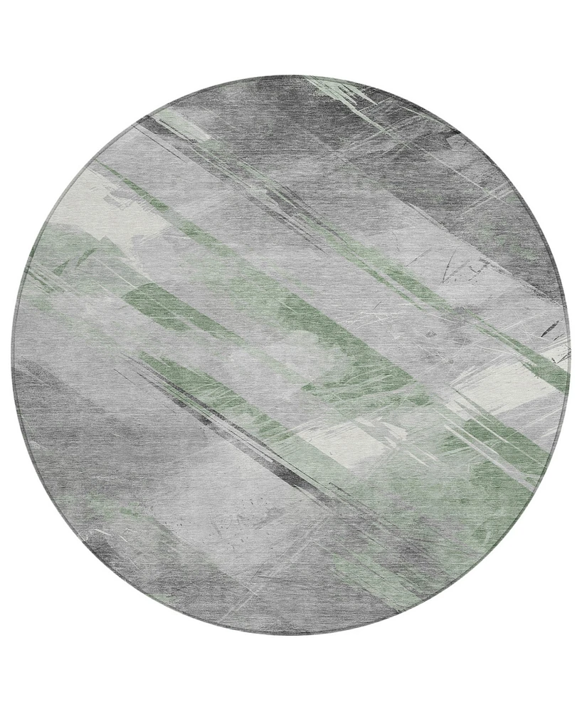 Addison Chantille Machine Washable ACN1535 8'x8' Round Area Rug