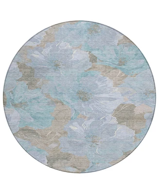 Addison Chantille Machine Washable ACN1546 8'x8' Round Area Rug