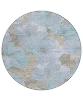 Addison Chantille Machine Washable ACN1546 8'x8' Round Area Rug