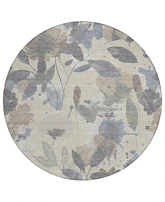 Addison Chantille Machine Washable ACN1549 8'x8' Round Area Rug