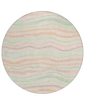 Addison Chantille Machine Washable ACN1585 8'x8' Round Area Rug